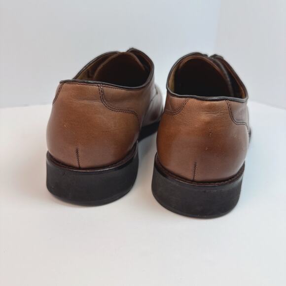 Johnston & Murphy Reeve Plain Toe | Brown | 10.5 - Picture 4 of 9